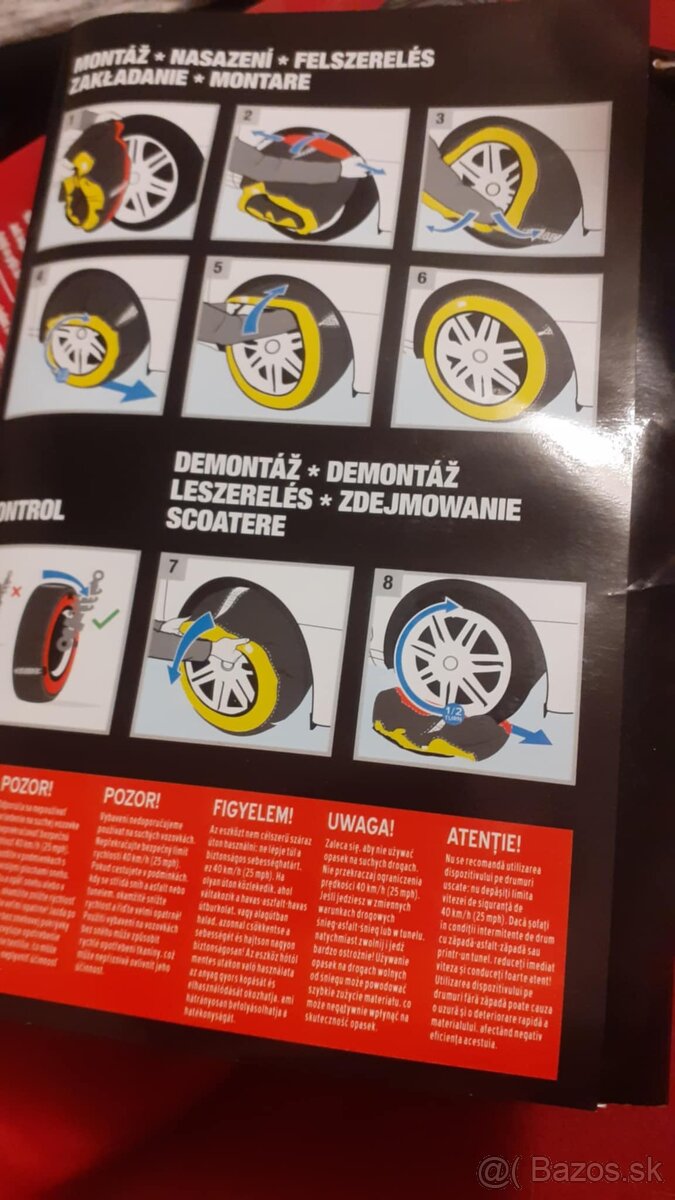 Snehové reťaze - snehové ponožky - 4