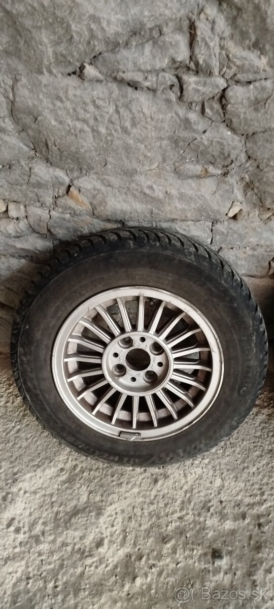 Hliníkové disky +pneumatiky - 4