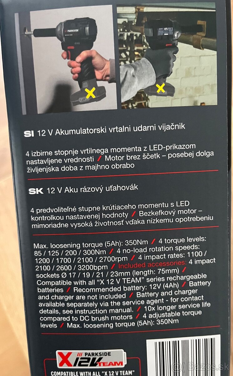 Parkside performance razovy utahovak - 4