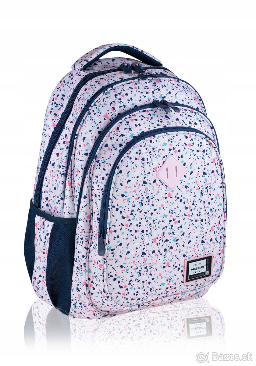 Školský batoh Astra Head PINK TERRAZZO - 4
