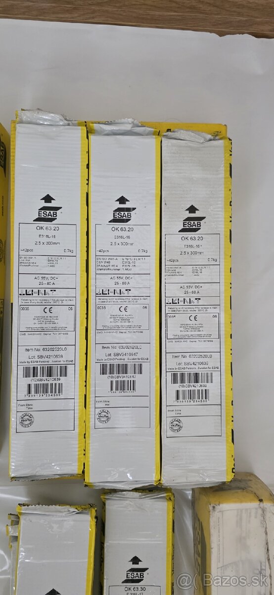 Zváracie elektródy ESAB / Böhler / EWM - 4