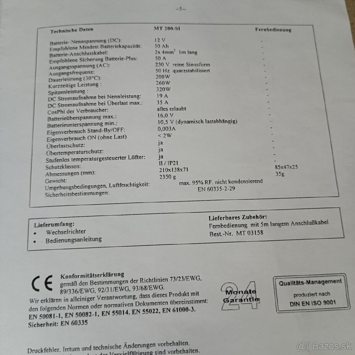 Zdroj , nabíjačka autobatérií pre karavan - 4