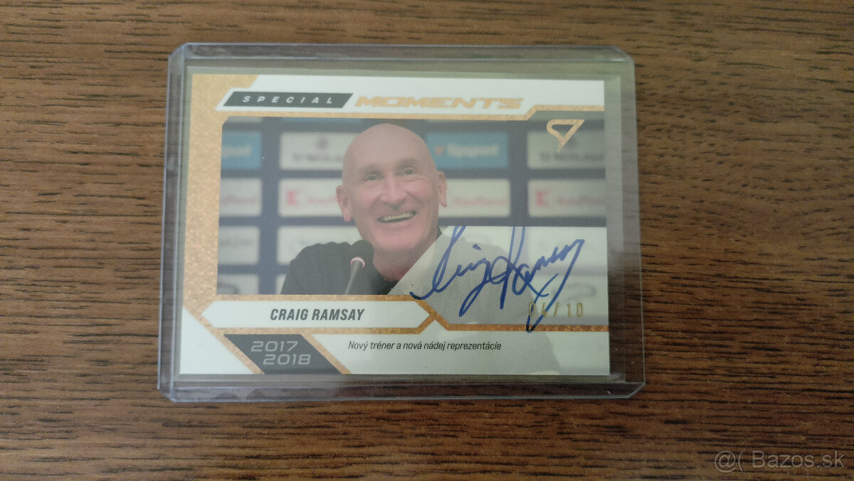 ZBERATEĽSKÝ SKVOST Craig Ramsay hokejová / zberateľská karta - 4
