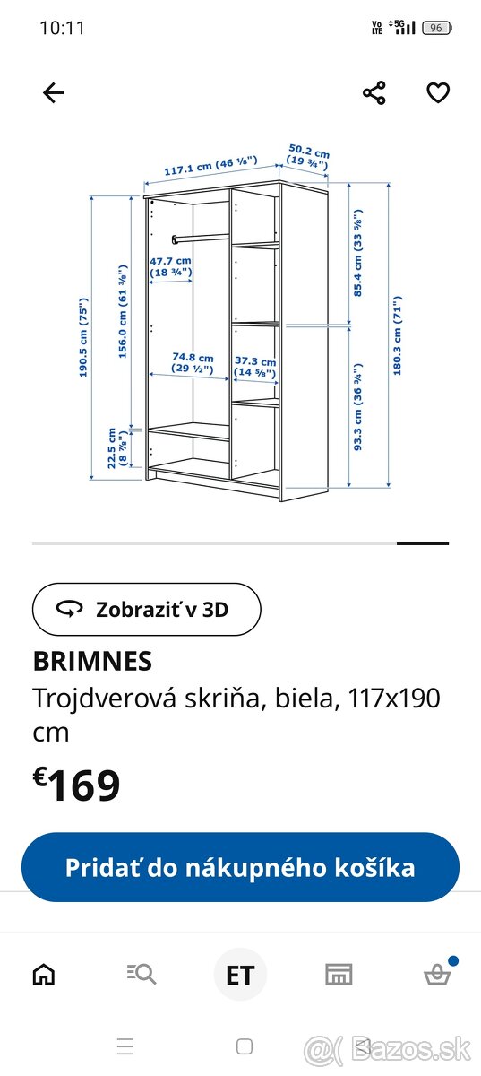 Trojdverová skriňa - 4