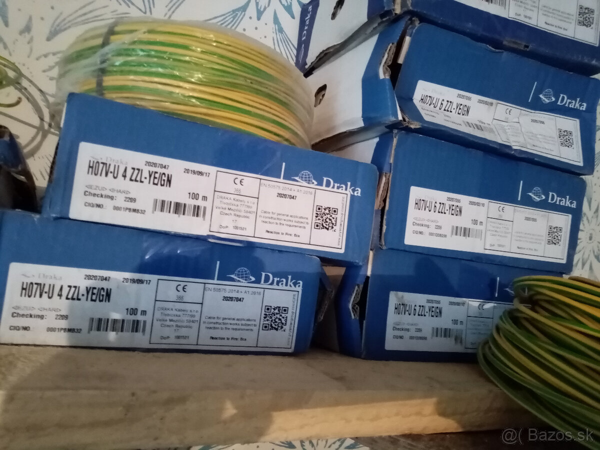 Predám Cyky káble, elektro medené káble - 4
