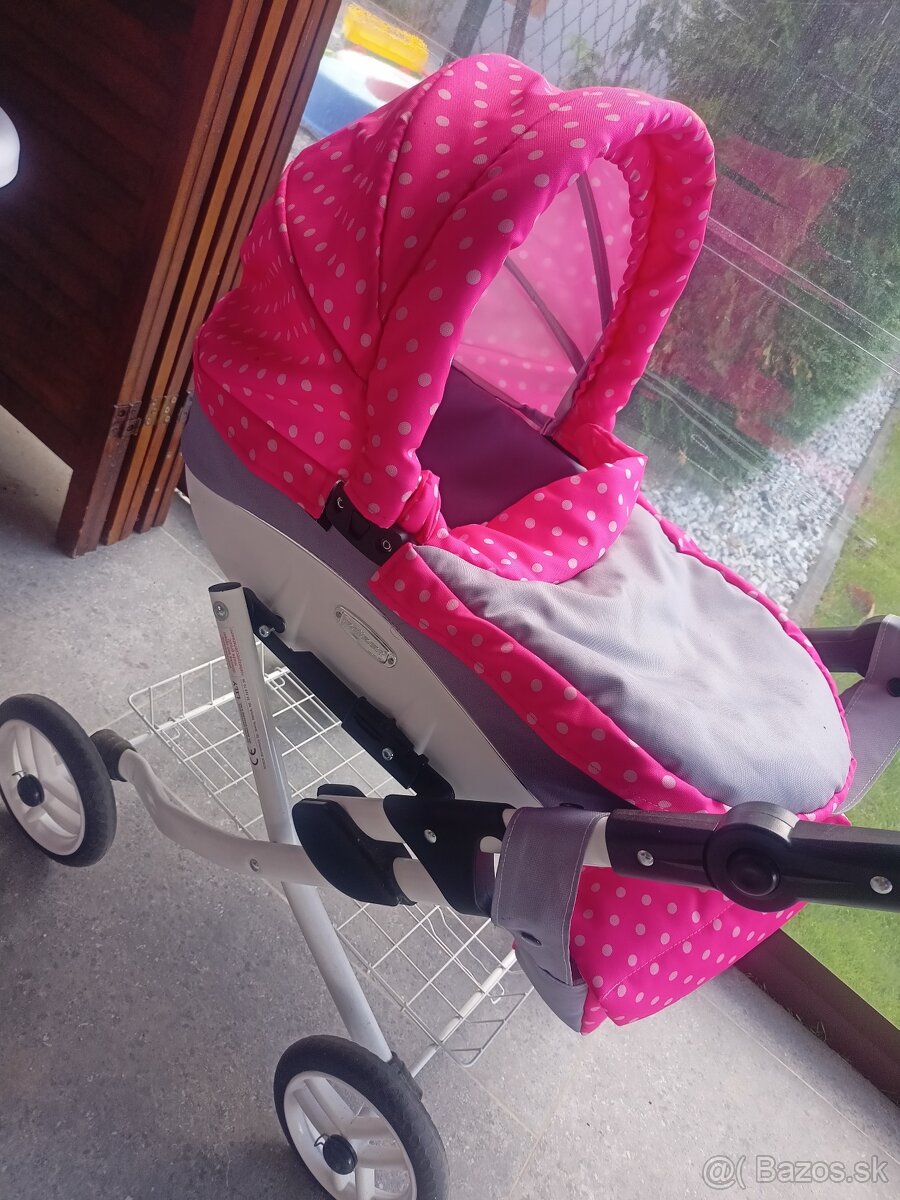 Kočík pre bábiku + zdarma bábika - 4