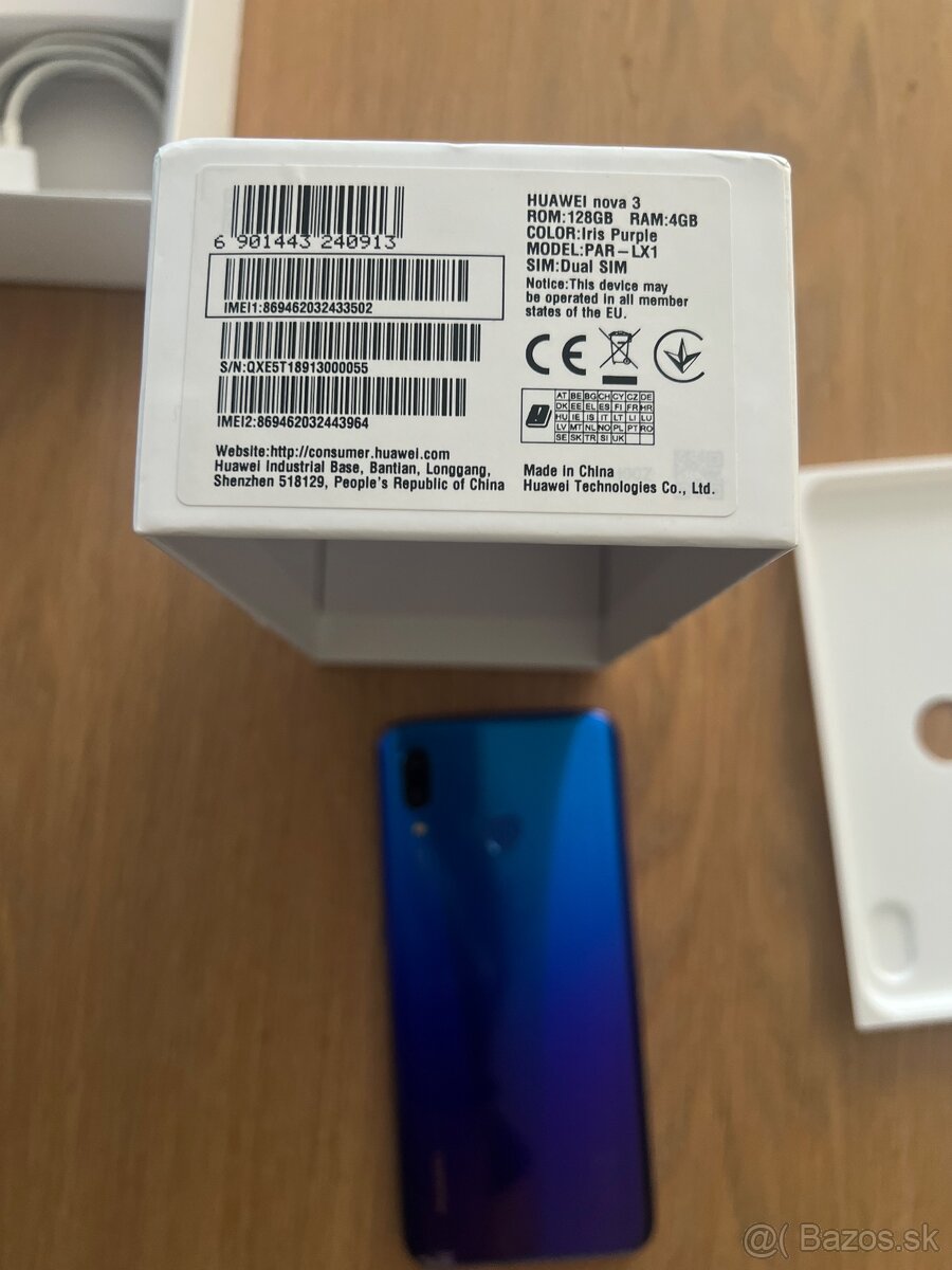 Mobilný telefón Huawei nova 3 - 4
