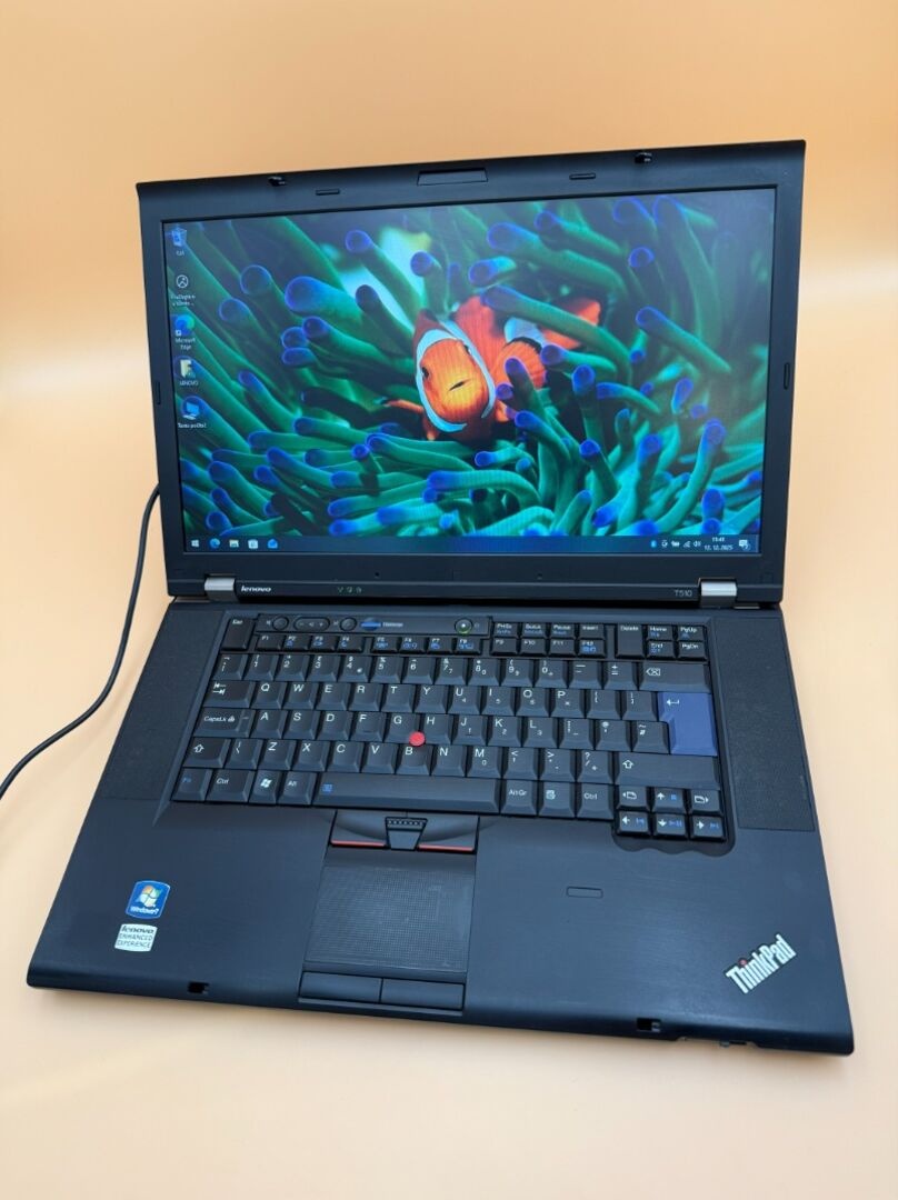 Notebook Lenovo ThinkPad T510 i5 / 8GB RAM / 240GB SSD - 4