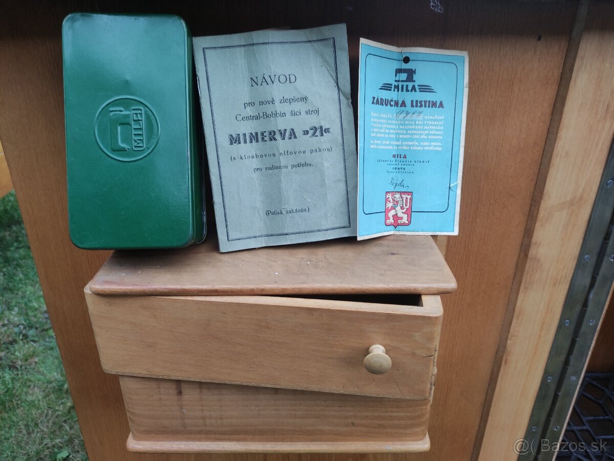 šijací stroj minerva - 4