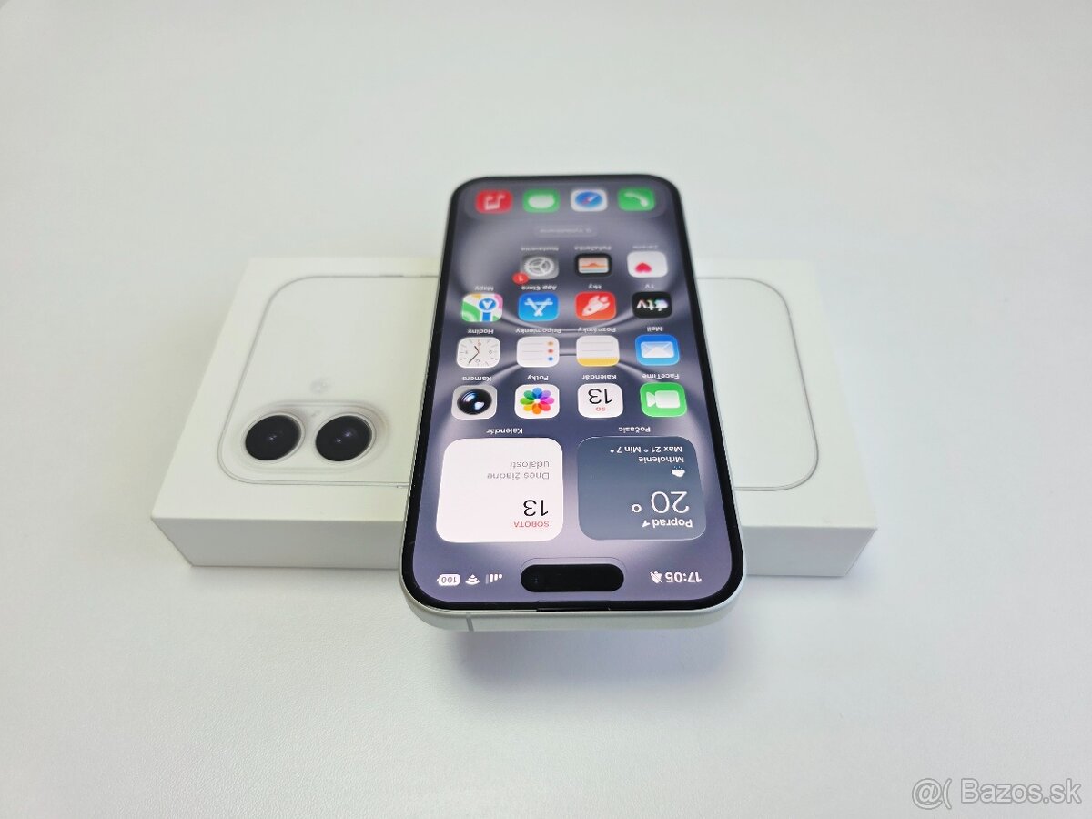 Apple iPHONE 16 WHITE 128GB,BATERKA 99% - 4