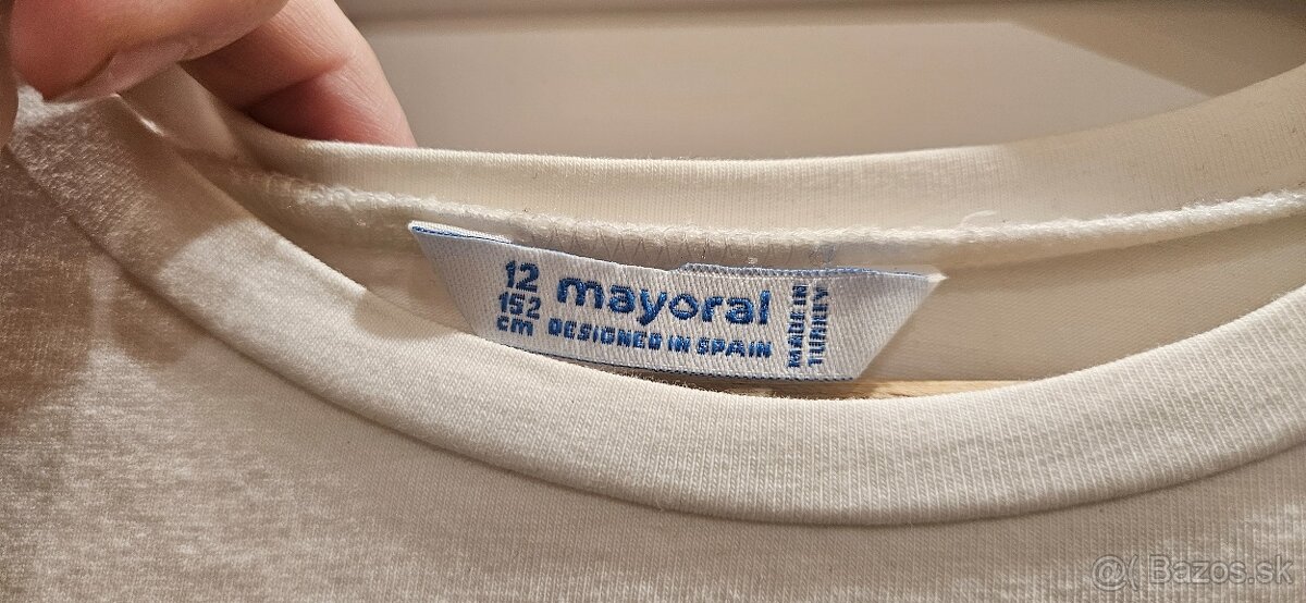 Dievčenské elegantné tričko zn. Mayoral 152 - 4