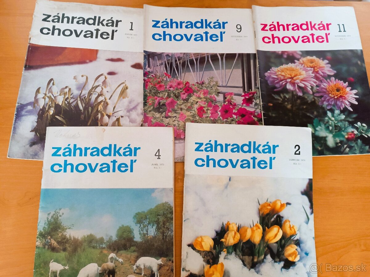 Staré retro časopisy - 4