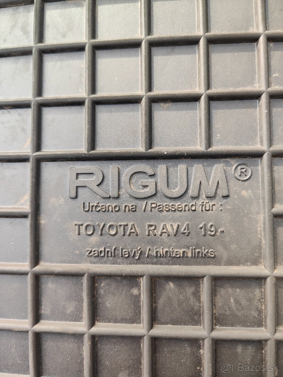 Gumené koberčeky Toyota RAV4 2019- - 4