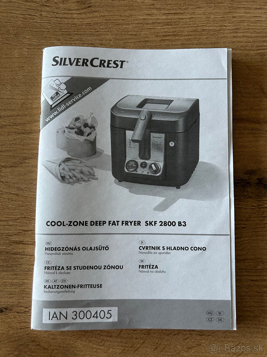 friteza na olej - SilverCrest - SKF 2800 B3 - 4