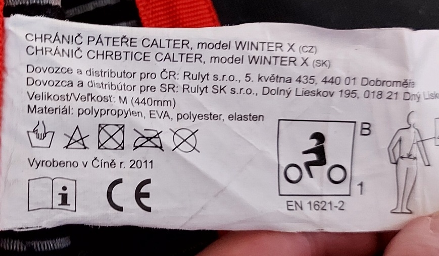 Chránič na chrbát - korytnačka - 4