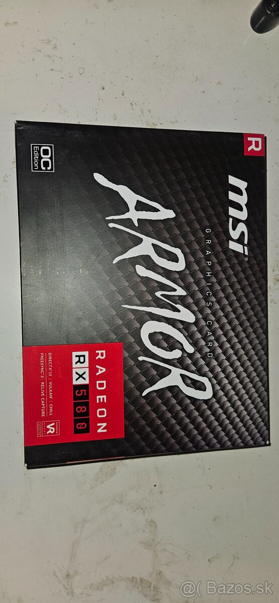 Grafická karta MSI Radeon RX 580 ARMOR 8G OC - 4