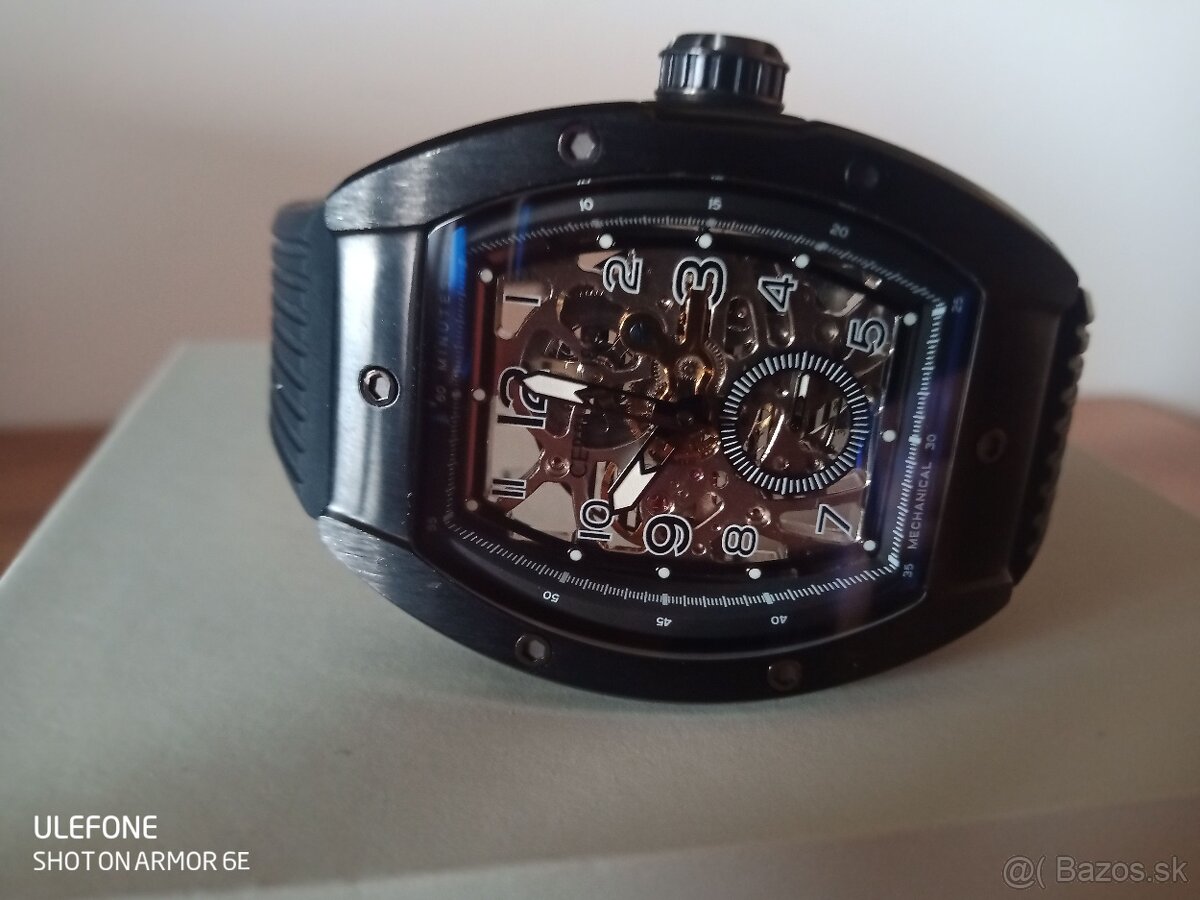 Hodinky Cerutti Ovaro Black - 4