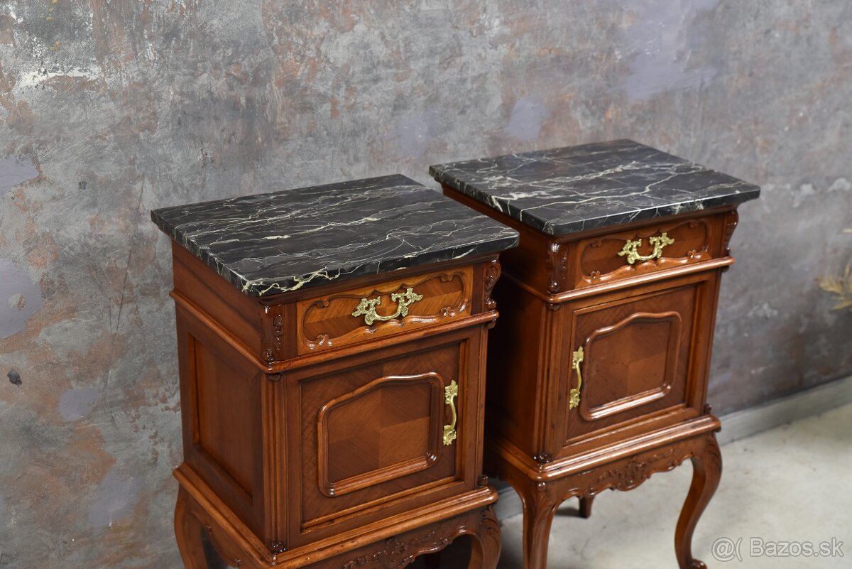 Starožitné Nočné stolíky - 1940 - 4