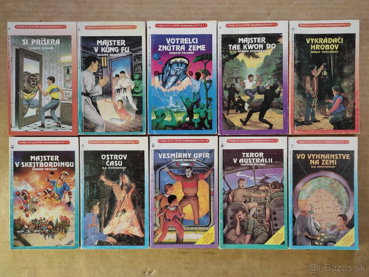 Knihy Komiksy, vyber si vlastné dobrodružstvo a iné 1. - 4