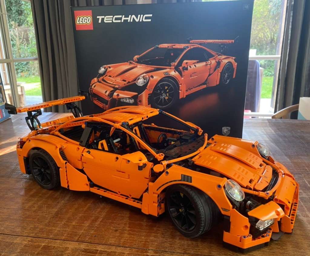 LEGO TECHNIC 42056 Porsche 911 GT3 RS - Z VÝSTAVKY - 4
