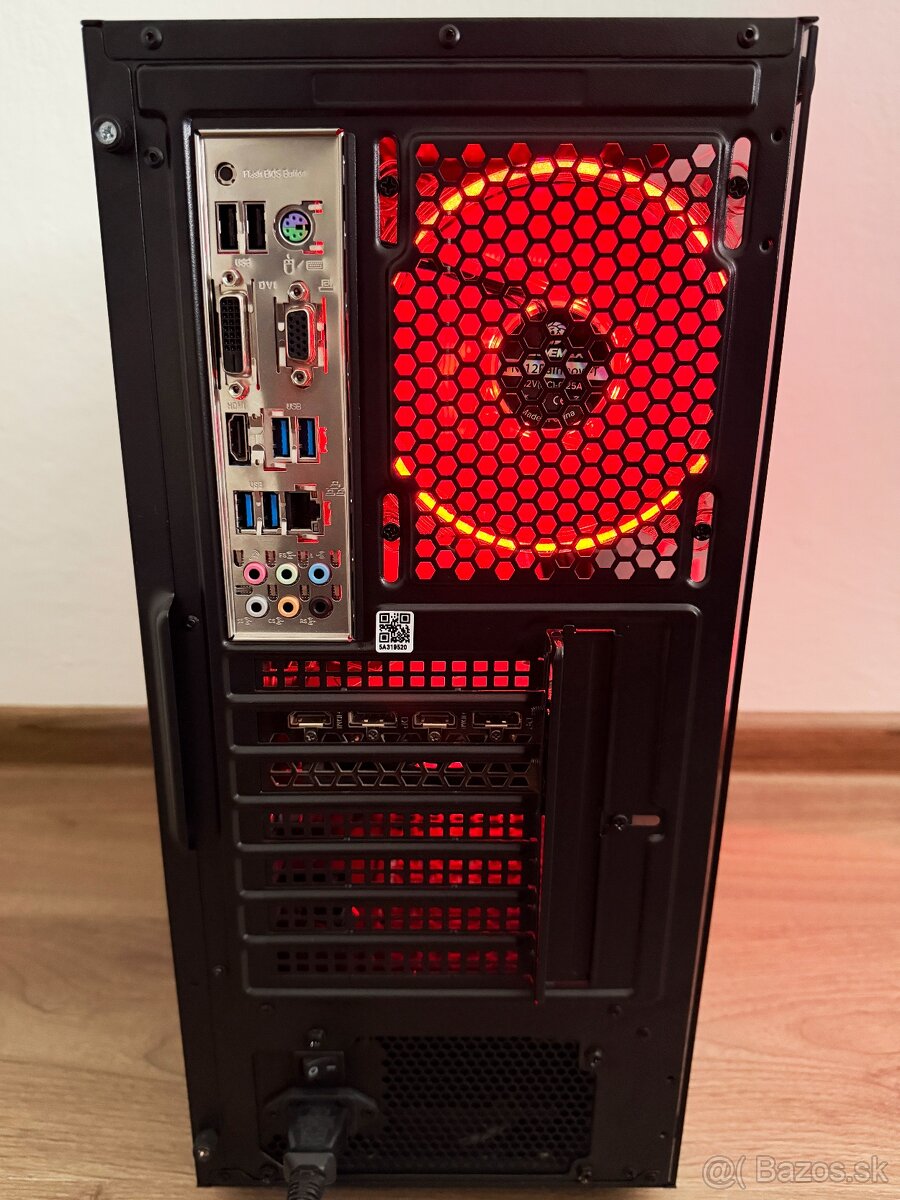 PREDÁM HERNÝ PC - R7 5700,RTX 3060TI 8GB,16GB DDR4,500GB SSD - 4