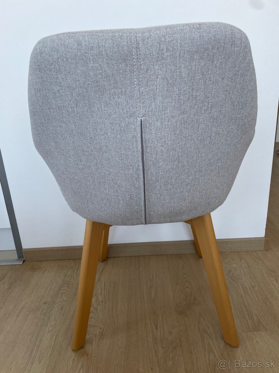 Sivé kreslo - 4