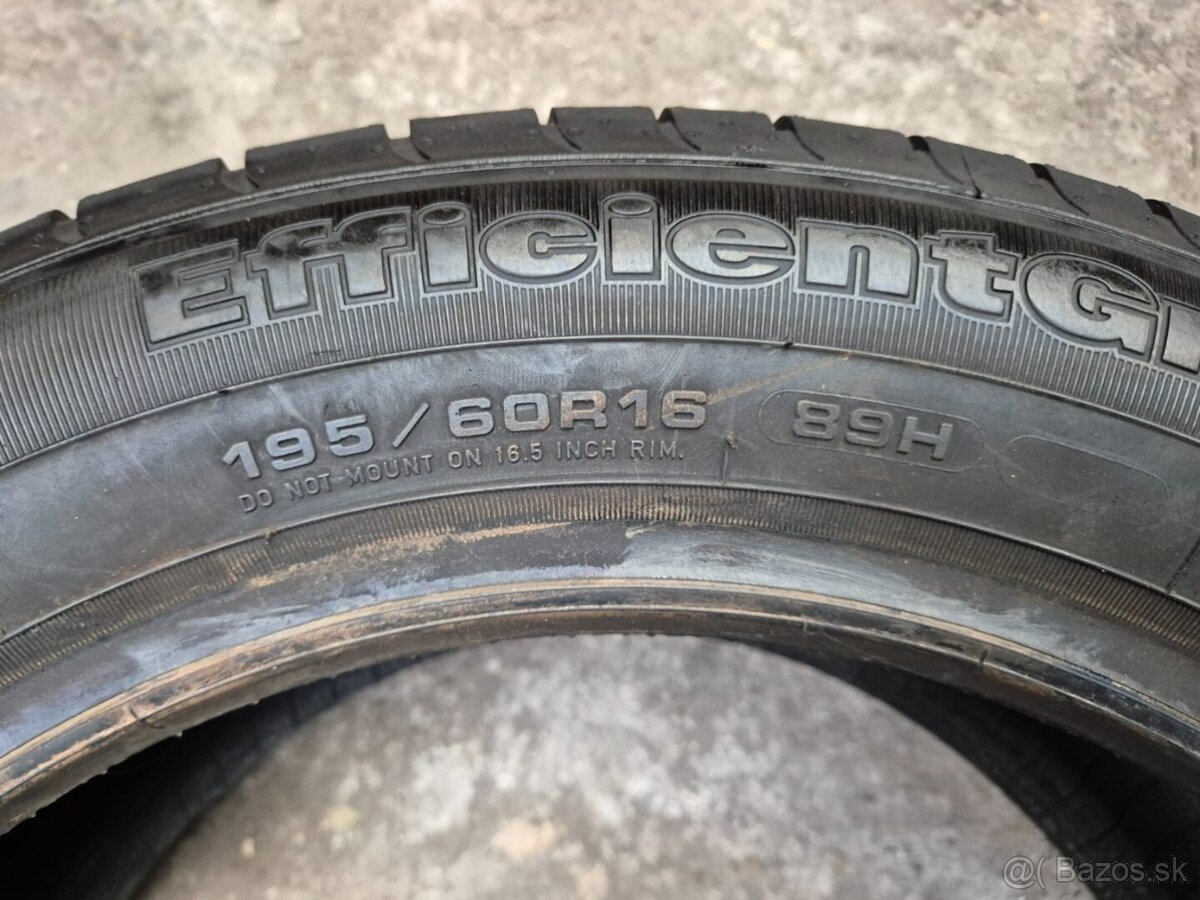 195/60 r16 letné 2 ks GOODYEAR - nejazdené - 4