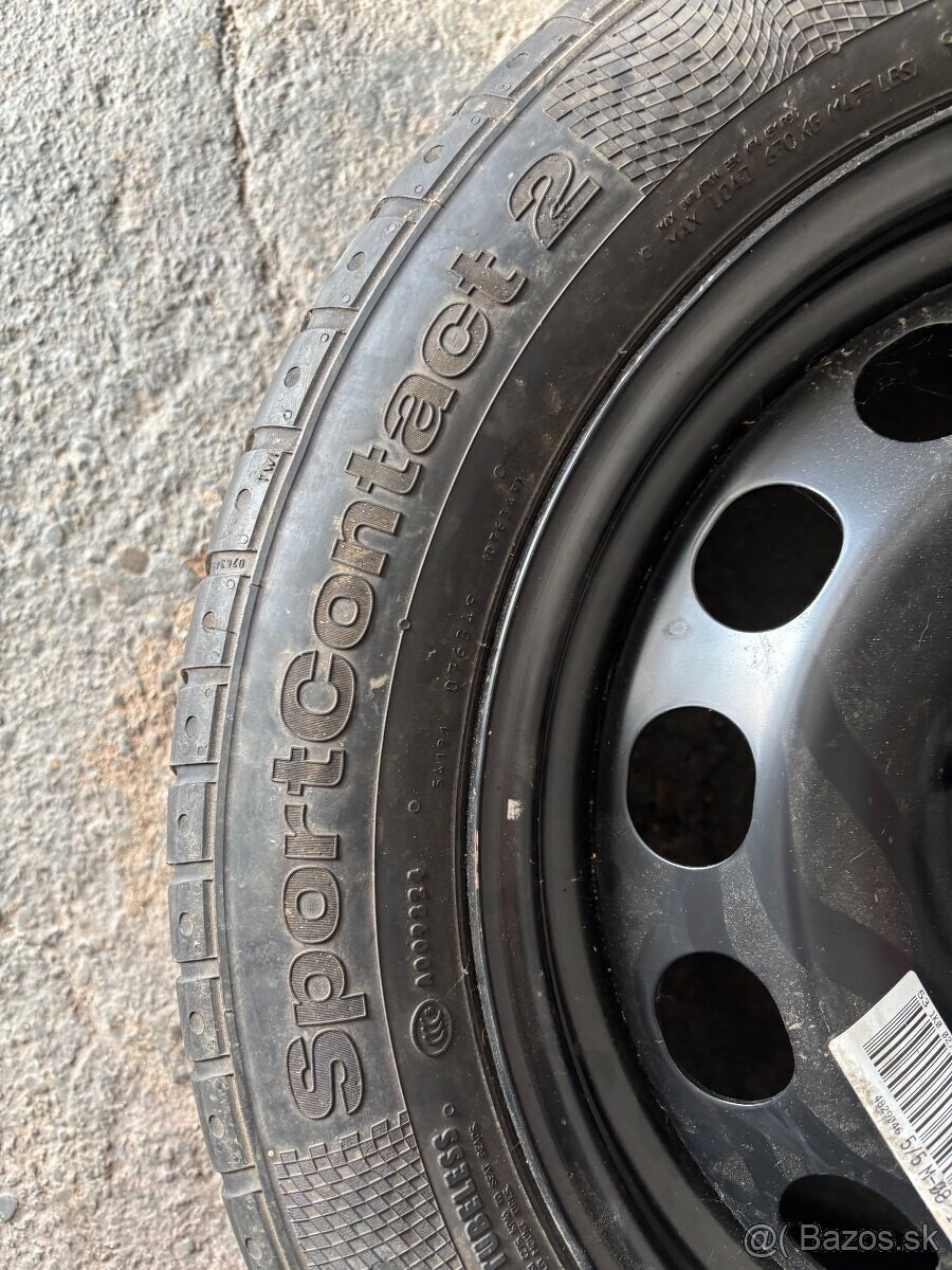 Predám Nové rezervné koleso 5x112 R16 Originál VW - 4