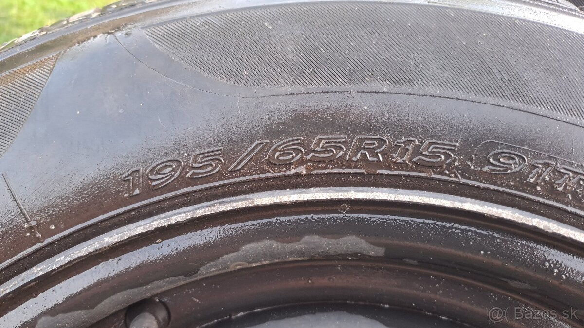 Predám obuté kolesa orginal bmw 4ks - 4