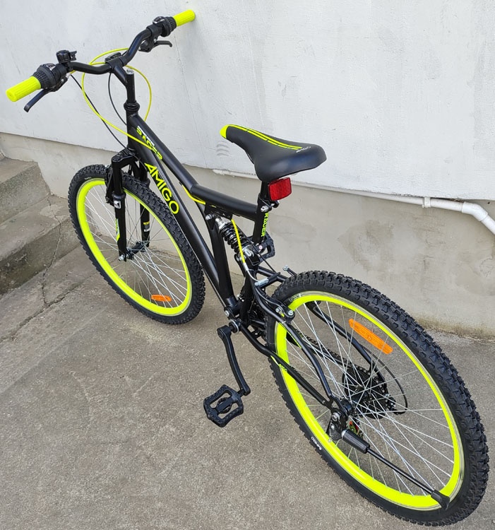 Celoodprúžený horský bicykel MTB AMIGO - 4