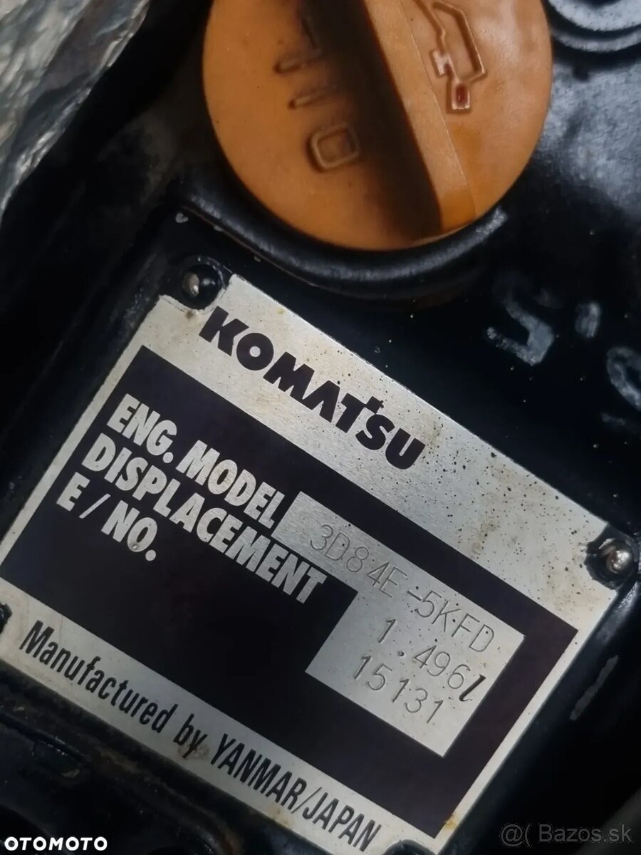 Nakladač Komatsu SK510 Ako nový z Nórska 2013 Len za výho - 4