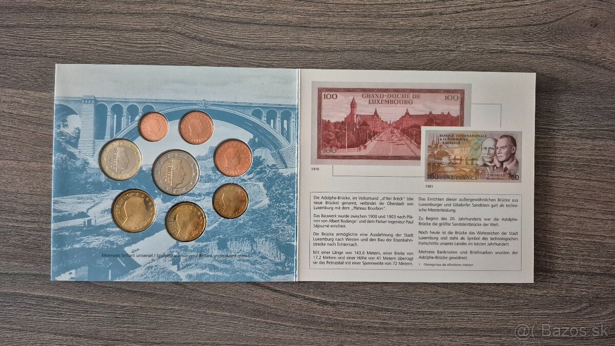 Sada mincí Luxembursko 2003 - 4