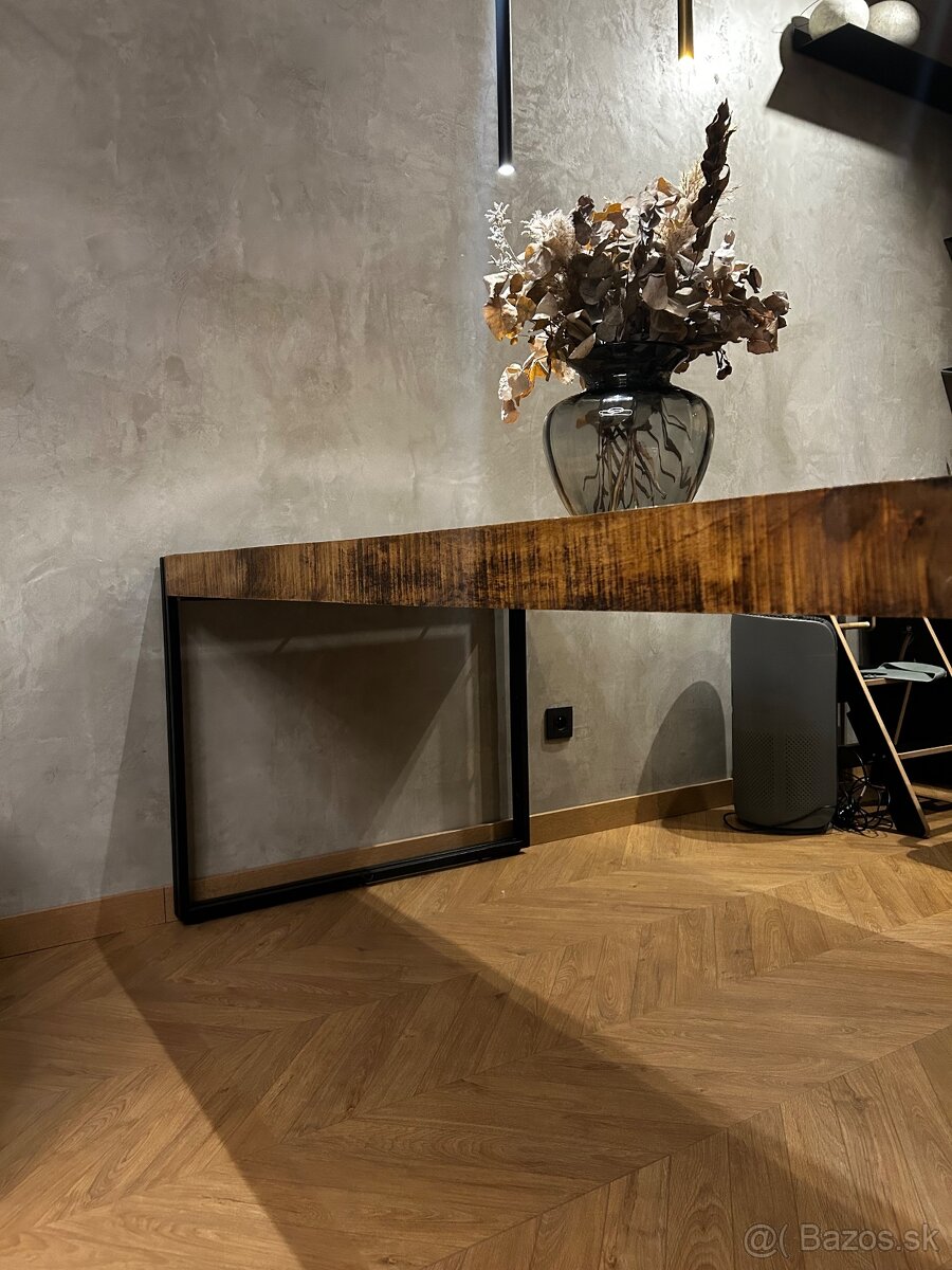 Dreveny Jedálenský stôl Industrial Elmina - 4