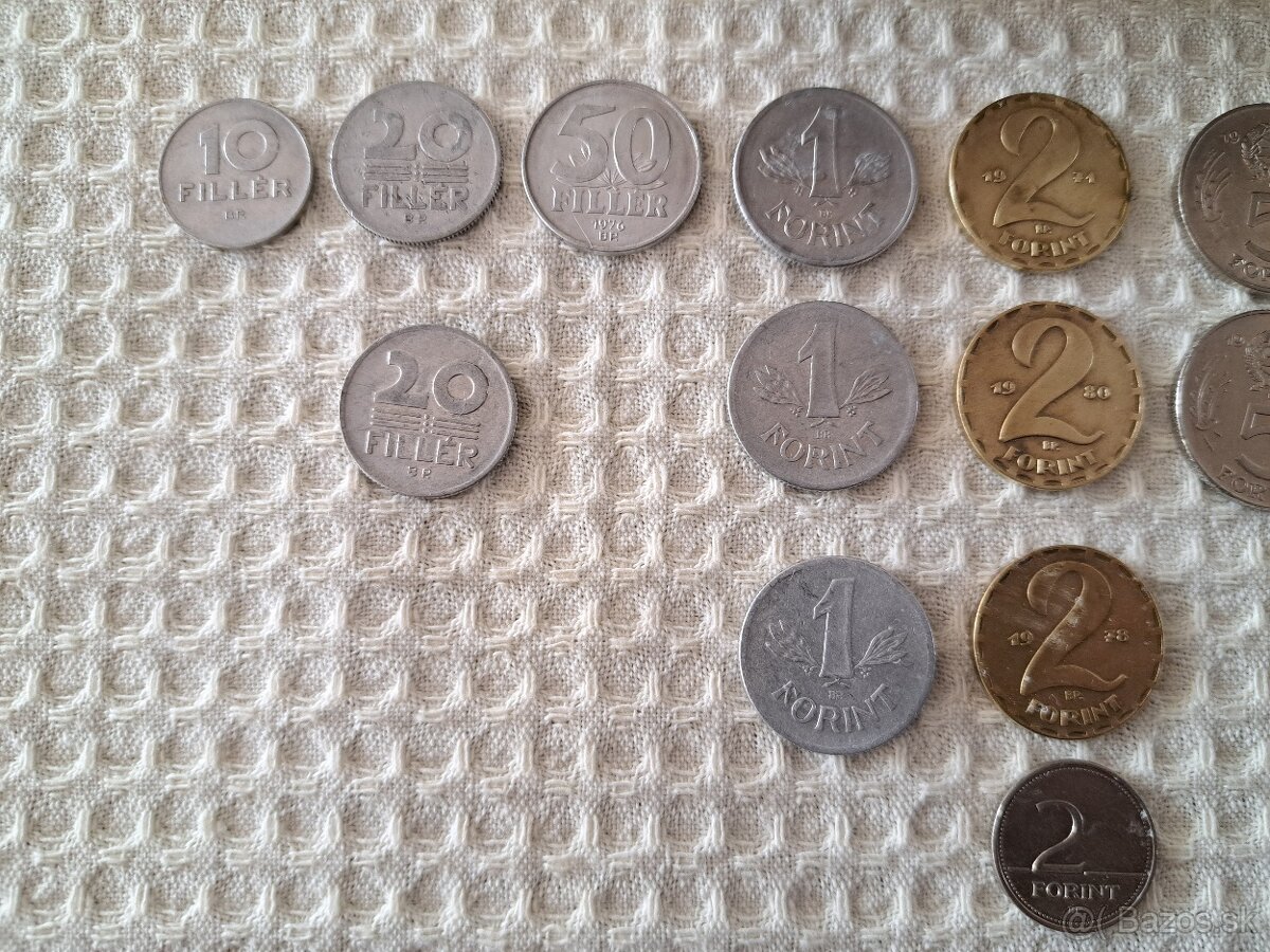 Mince a bankovka 20ks spolu - 4