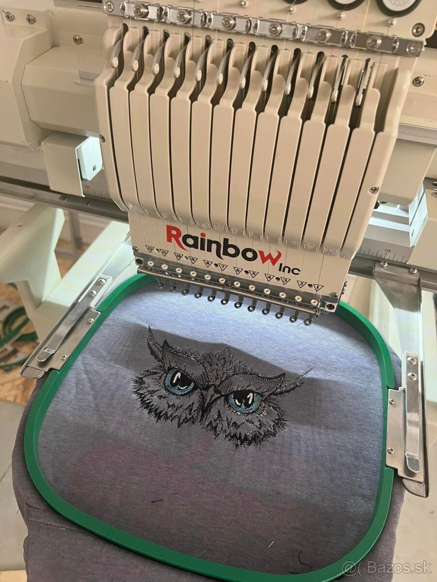 Vyšivaci stroj vyšívačka single head 12nití RAINBOW - 4