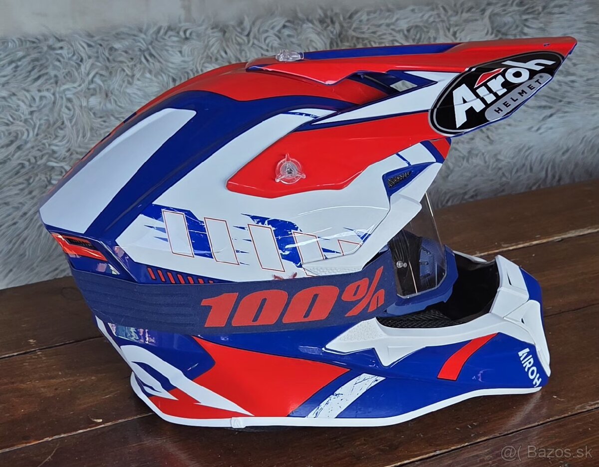 Airoh Wraap + okuliare 100% Strata 2 - 4