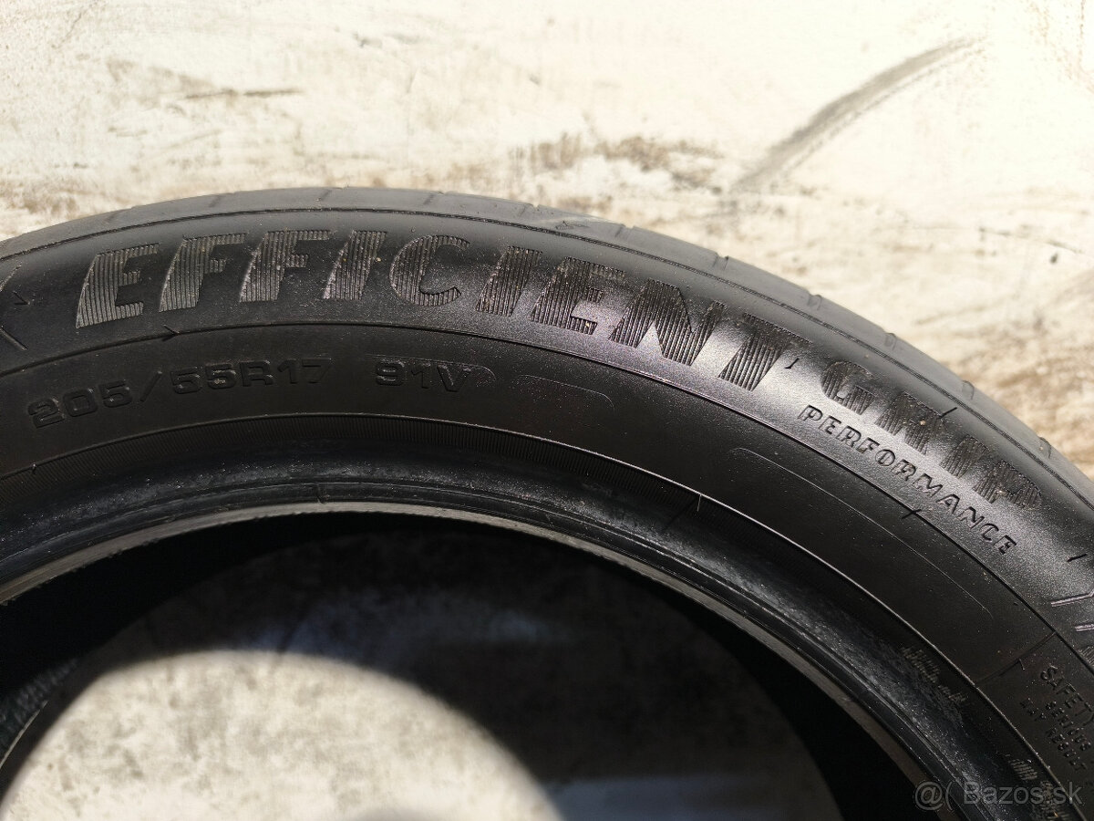 205/55 R17 Letné pneumatiky Goodyear EfficientGrip 2 kusy - 4