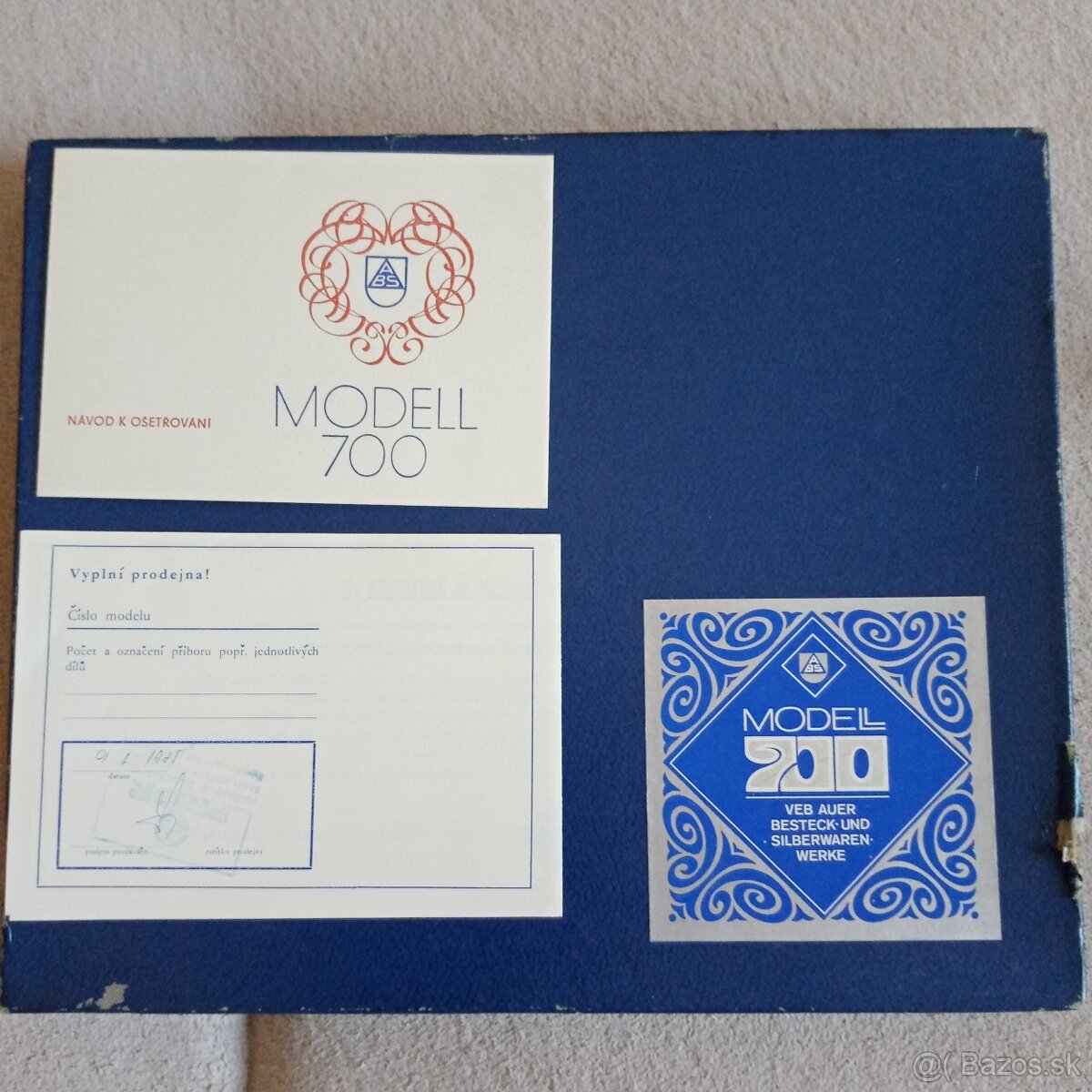 príbor cibuliak ABS DDR - 4