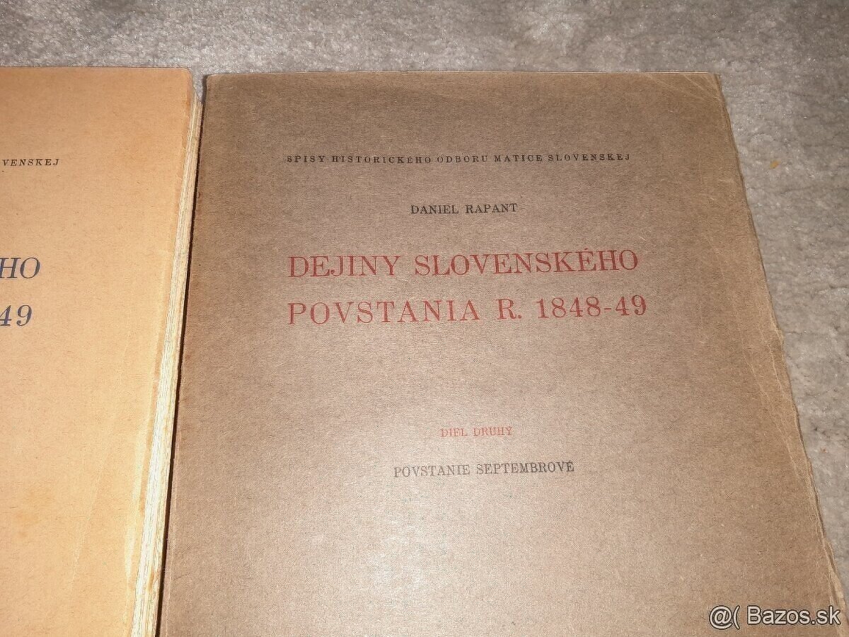 Dejiny slovenského povstania - 2 diely - 4