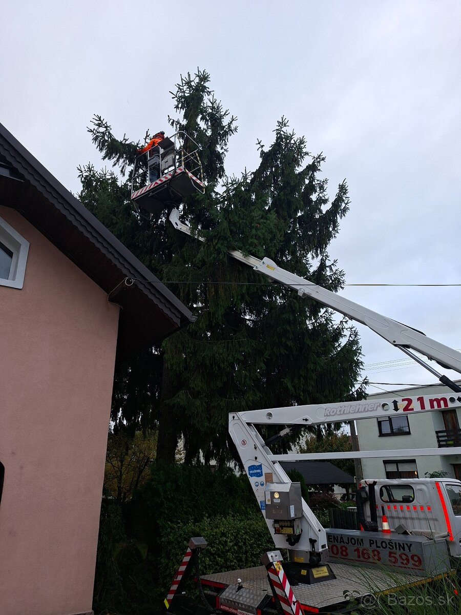 Prenájom plošiny 21m - 4