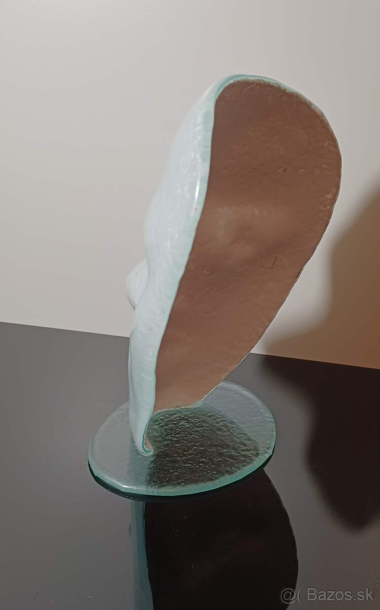 Ponúkam zaujímavú sklenenú plastiku tvár - 4