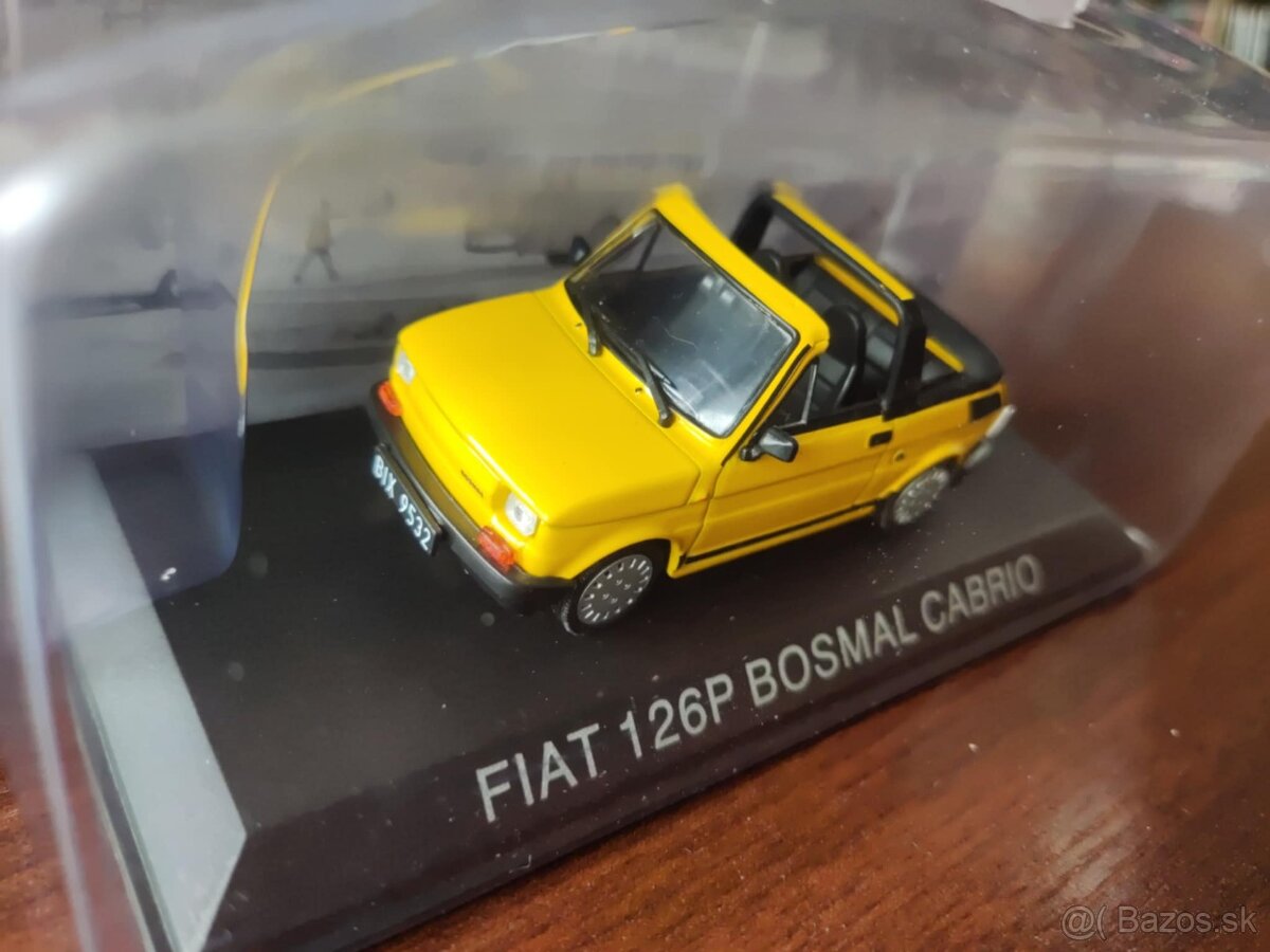 Fiat 126P Bosmal Cabrio 1:43 - 4