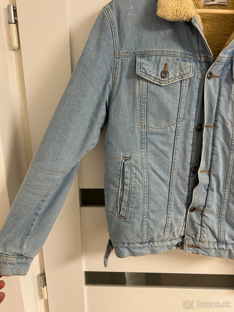 Zateplena riflova bunda - 4