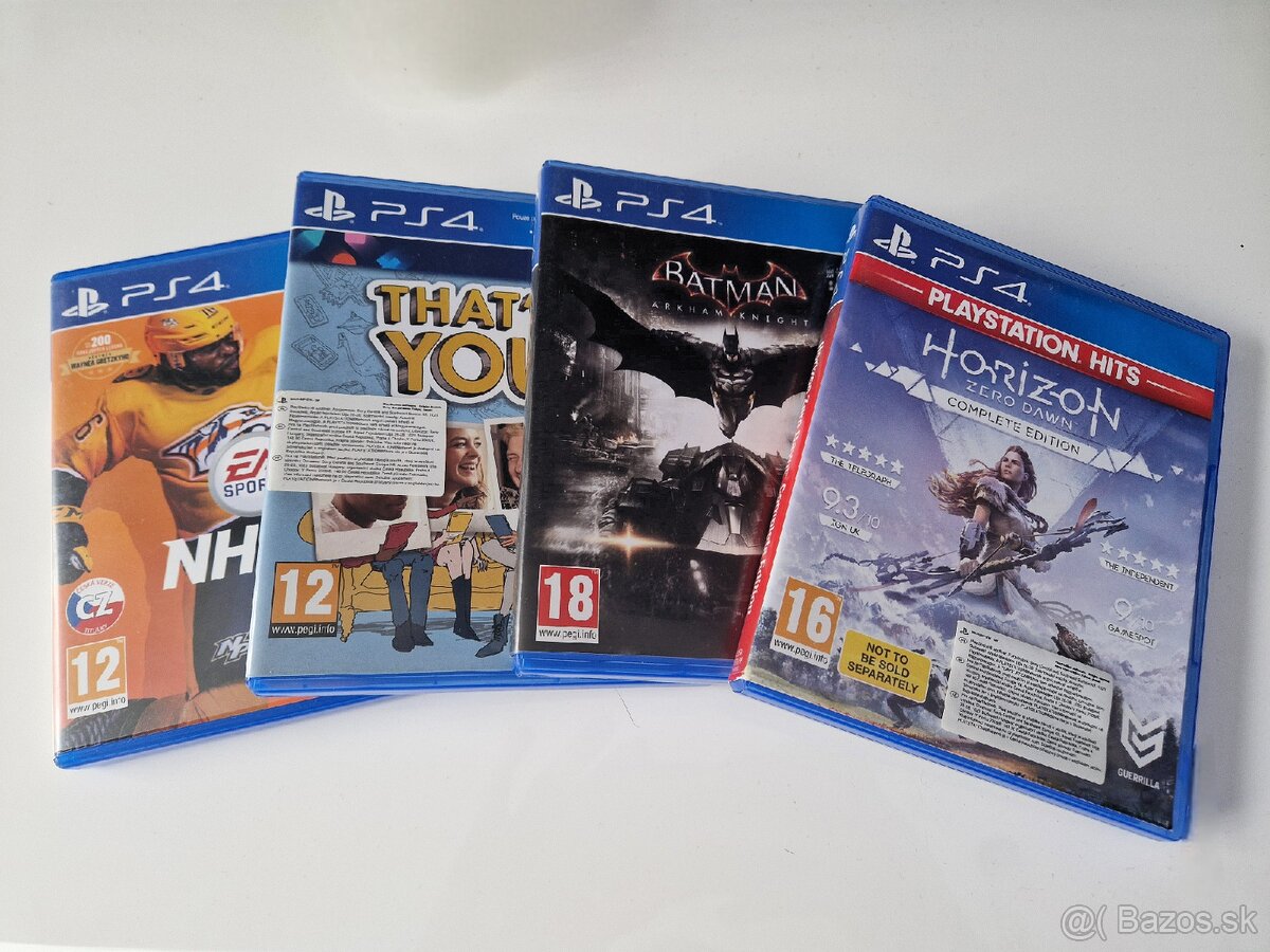 PlayStation 4 Pro 1TB - 2 ovládače +4 hry - 4