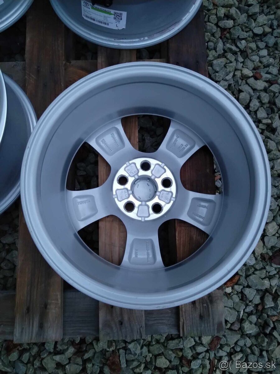 15" alu originál Toyota Yaris + TPMS. - 4