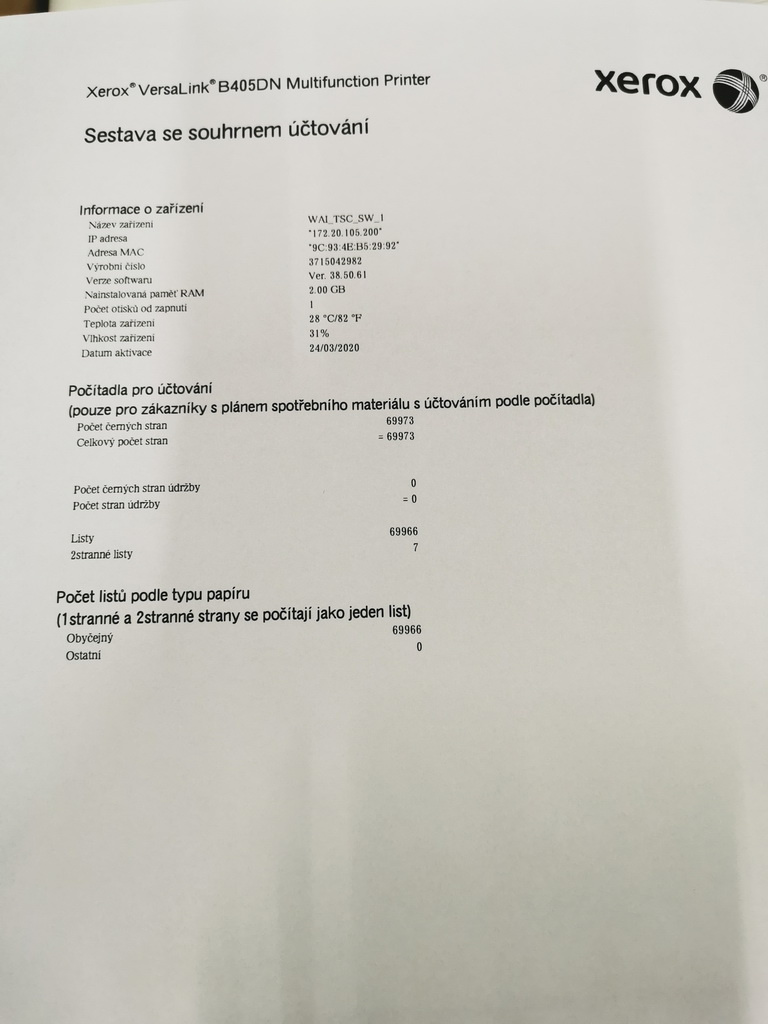 Xerox VersaLink B405 cierna multifukncia - 69973 stran - 4