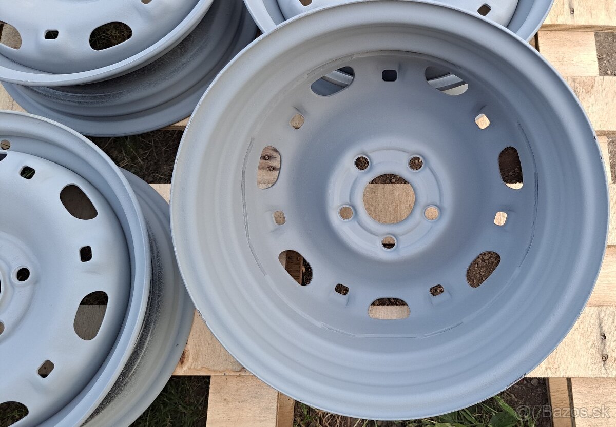 PLECH. DISKY R14 5x100 - ŠKODA FABIA 1 2 3, POLO - 4