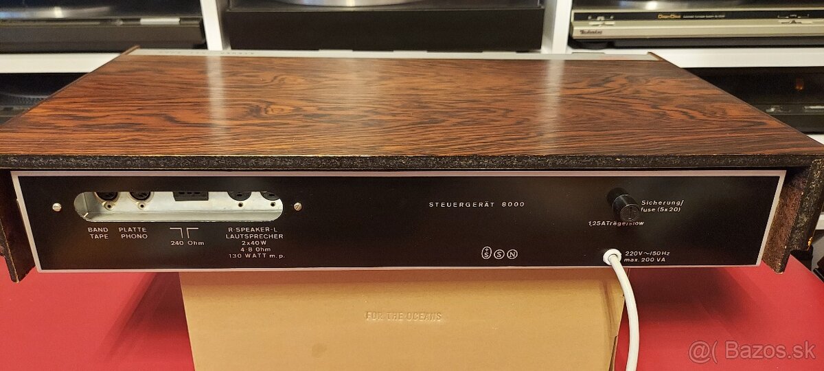 Predám vintage receiver Steuergerat 8000 - 4