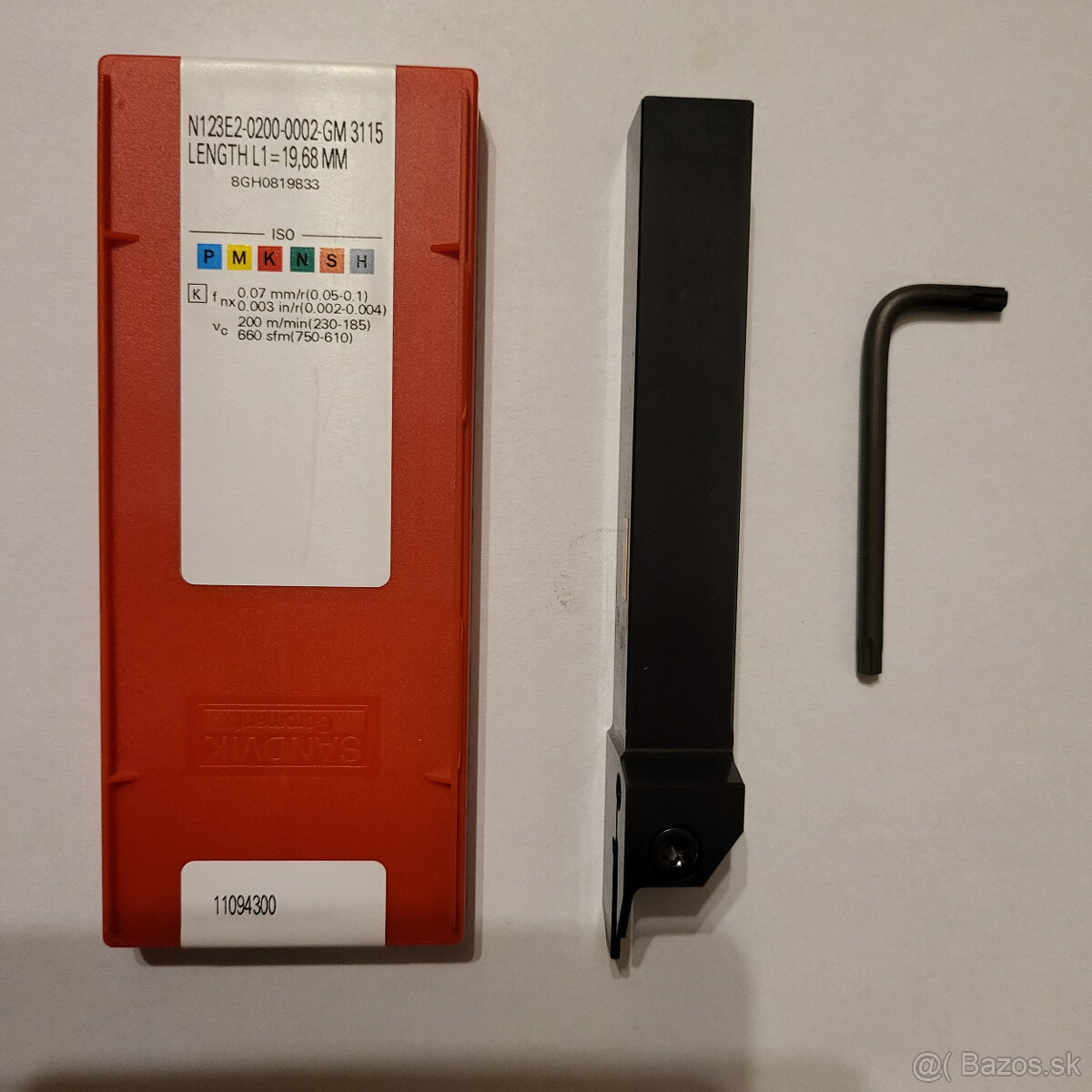 Sandvik upichovaci držiak s platkami. - 4