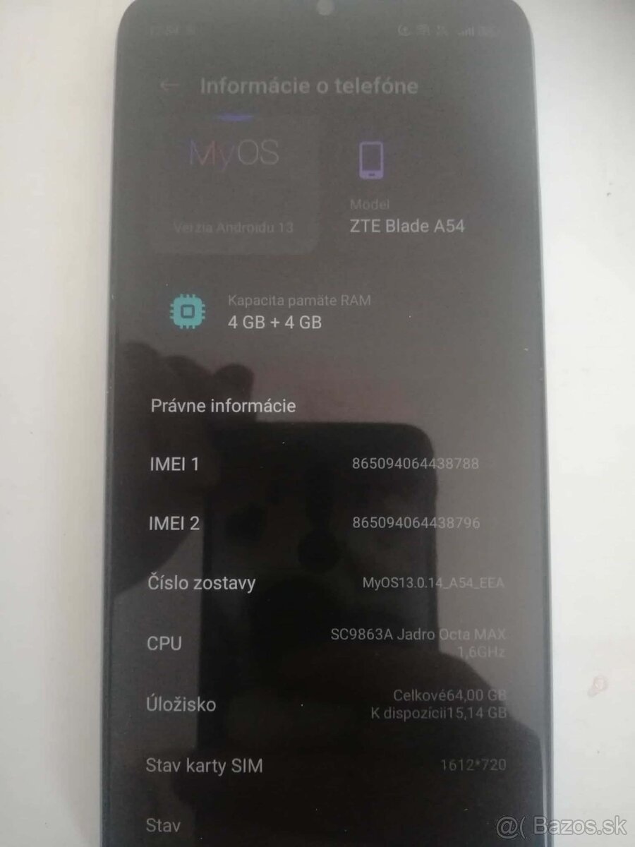 ZTE Blade A54 – 64 GB - 4